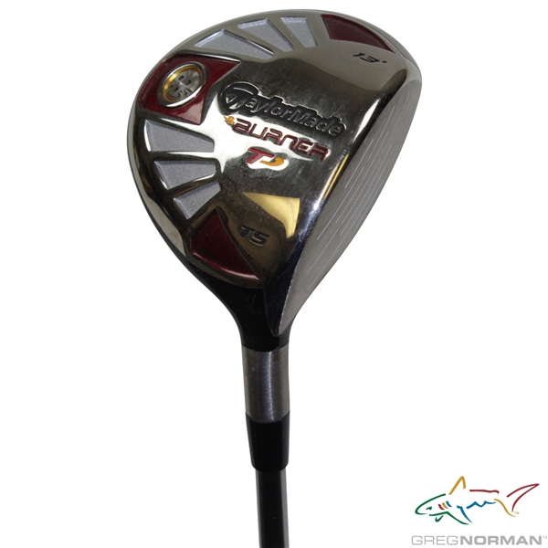 Greg Normans Personal Used TaylorMade T5 Burner 13 Degree 3-Wood