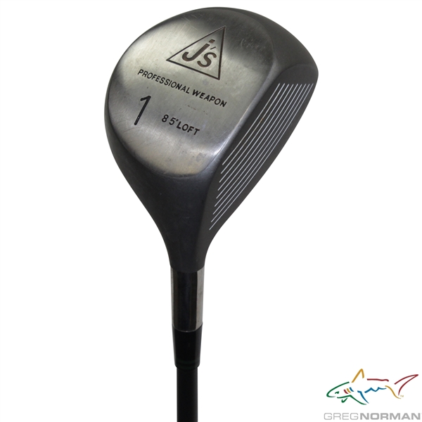 Greg Normans Personal Used JS Professional Weapon 8.5 Degree Loft Driver