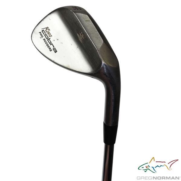 Greg Normans Personal Used King Cobra Phil Rodgers 56 Degree Wedge