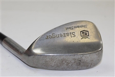 Greg Norman's Personal Used Slazenger Stainless Steel Sand Wedge