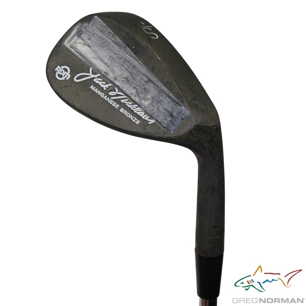 Greg Normans Personal Used Jack Nicklaus Manganese Bronze RPM Sand Wedge