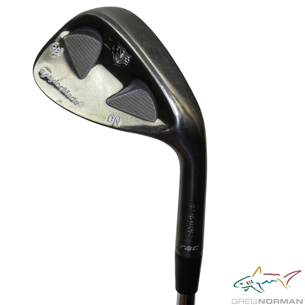 Greg Normans Personal Used TaylorMade RAC 52 Degree Wedge with GN on Head