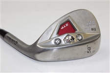 Greg Norman's Personal Used TaylorMade ZTP 58/09 Milled 58 Degree Wedge