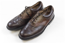Greg Norman's Personal Used FootJoy ICO Golf Shoes