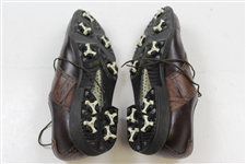Greg Norman's Personal Used FootJoy ICO Golf Shoes
