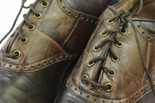 Greg Norman's Personal Used FootJoy ICO Golf Shoes