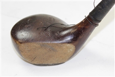 Greg Norman's Personal Used Royal Melbourne Golf Club Arthur LeFevre Hand Made Driver