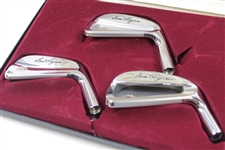 Ben Hogan  A Feel For Your Game' Three Forged APEX Golf Irons Heads in Original Display Box