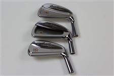 Ben Hogan  A Feel For Your Game' Three Forged APEX Golf Irons Heads in Original Display Box