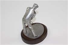 1987 Ben Hogan Advisory Board Member Impact Pewter/Wood Statue
