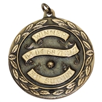Champion Hal Sutton's 1986 Phoenix Open PGA Tour 10k Winner's Gold Medal