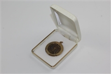 Champion Hal Sutton's 1986 Phoenix Open PGA Tour 10k Winner's Gold Medal