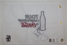Jordan Spieth Signed 2015 TOUR Championship at East Lake GC Embroidered Flag - Full Sig JSA ALOA