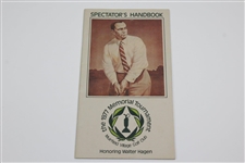 Arnold Palmer, Trevino, Floyd & others Signed 1977 The Memorial Tournament Handbook JSA ALOA