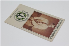 Arnold Palmer, Trevino, Floyd & others Signed 1977 The Memorial Tournament Handbook JSA ALOA