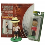 Two Tiger Woods Bobbleheads - Tigers Quest & Tiger Slam Playmaker