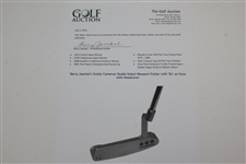 Barry Jaeckel's Scotty Cameron Studio Select Newport Putter with 'BJ' on Face with Headcover