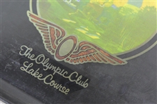 Barry Jaeckel's 1987 US Open at The Olympic Club Lake Courses Couroc Black Tray