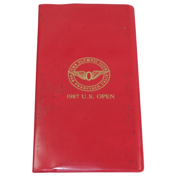 Barry Jaeckels 1987 US Open at The Olympic Club Handbook/Guide