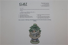 Barry Jaeckel's 1980 Bing's 39th National Pro-Am Porcelain Decanter with Bing Golfing