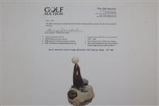 Barry Jaeckel's 42nd Crosby Decanter with Seal on Rock - 10 Tall