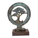 Barry Jaeckel's 1976 Bing Crosby National Pro-Am Cast Iron Contestant Gift with Flag!