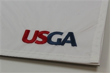 2021 US Open at Torrey Pines Embroidered White Flag - Jon Rahm Winner