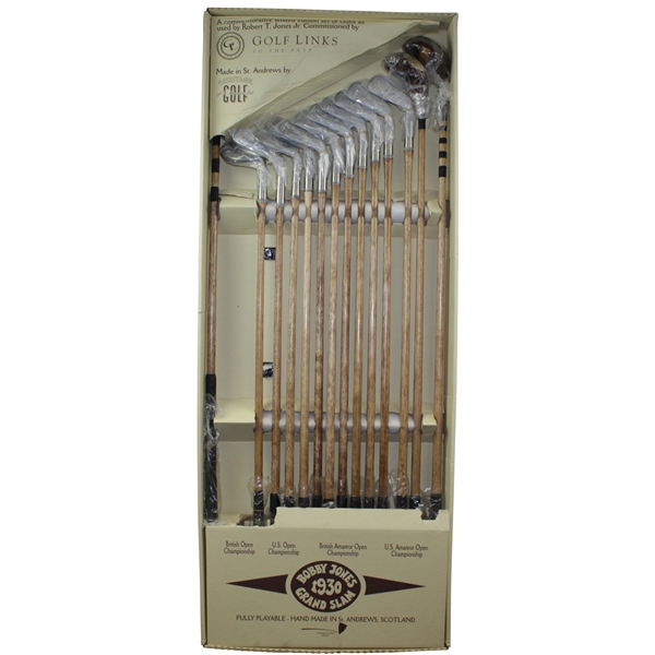 Bobby Jones 1930 Grand Slam Replica Hickory Golf Clubs in Original Box - Ltd to 1930 - Set #502