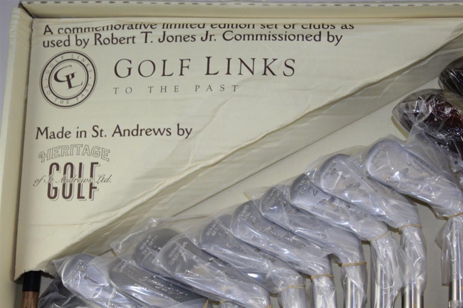 Bobby Jones 1930 Grand Slam Replica Hickory Golf Clubs in Original Box - Ltd to 1930 - Set #502