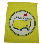Fred Couples Signed Undated Masters Yellow Embroidered Garden Flag w/1992 JSA ALOA