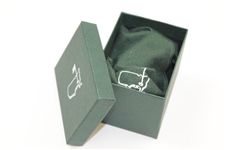 Augusta National Golf Club Gold Tone 'Clubhouse' Ornament In Box with Bag