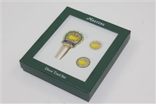 2012 Masters Tournament Sunburst Divot Tool & Ballmerkers Set In Box