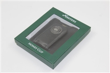 Masters Tournament Undated Black Money Clip/Wallet in Original Box