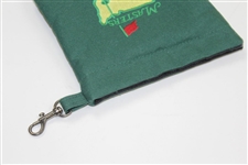 Masters Tournament Logo Green Embroidered Pouch