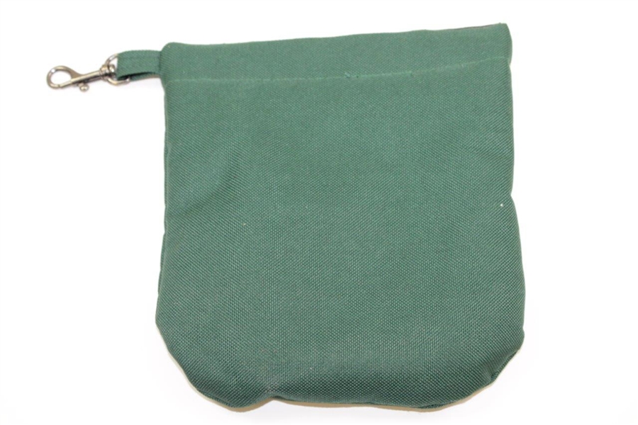 Masters Tournament Logo Green Embroidered Pouch