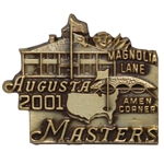 2001 Masters Tournament Magnolia Lane/Amen Corner Commemorative Pin w/ Box