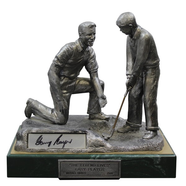 Gary Player Signed "The Legend Lives" Ltd Ed Statue by Artist Michael Ricker Statue JSA ALOA