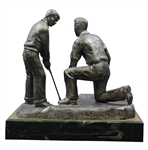 Gary Player Signed The Legend Lives Ltd Ed Statue by Artist Michael Ricker Statue JSA ALOA