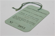 1946 OPEN Championship at St. Andrews Admission Ticket #3095 - Sam Snead Winner - Rare
