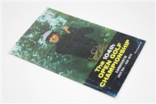 1975 OPEN Championship at Carnoustie Program with Draw Sheet - Tom Watson Winner