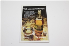 1973 OPEN Championship at Old Troon Program with Draw Sheet - Tom Wieskopf Winner