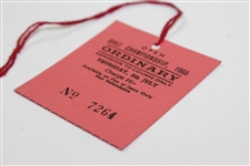 1965 OPEN Championship at Royal Birkdale Thursday Ticket #7264 - Peter Thomson Winner
