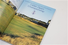 David Duval Signed 2001 OPEN Championship with Tiger Woods on Cover JSA ALOA