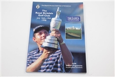 1998, 1999, & 2000 OPEN Championship Official Programs - Woods, O'Meara, & Laurie