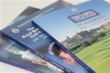 1998, 1999, & 2000 OPEN Championship Official Programs - Woods, O'Meara, & Laurie