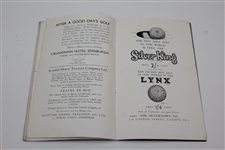 1929 OPEN Championship at Muirfield Official Friday Program with Draw Sheet - Walter Hagen Win