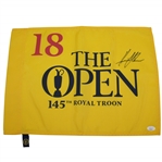 Henrik Stenson Signed 2016 OPEN at Royal Troon Flag JSA #MM58965
