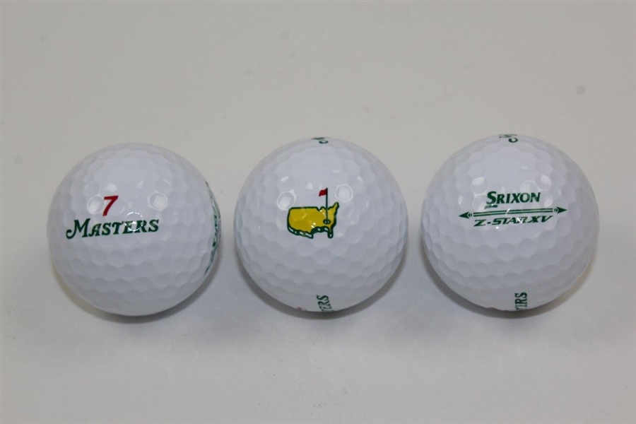 Special Edition Srixon Masters Logo Dozen Z-Star XV Golf Balls - Only In Japan