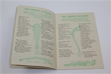 Arnold Palmer Signed 1963 Texas Open Official Program JSA ALOA