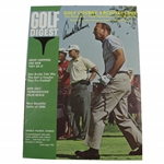Arnold Palmer Signed November 1966 Golf Digest Cover JSA ALOA